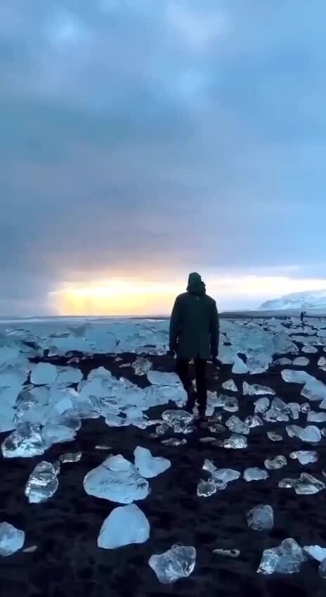 Алмазный пляж, Исландия 🇮🇸 | Природа | Михаил, 12 января 2024