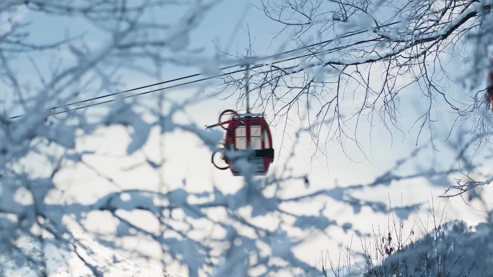 Экстрим на зимнем Велосипеде ★ Фрирайд, трюки и фристайл на горном ...