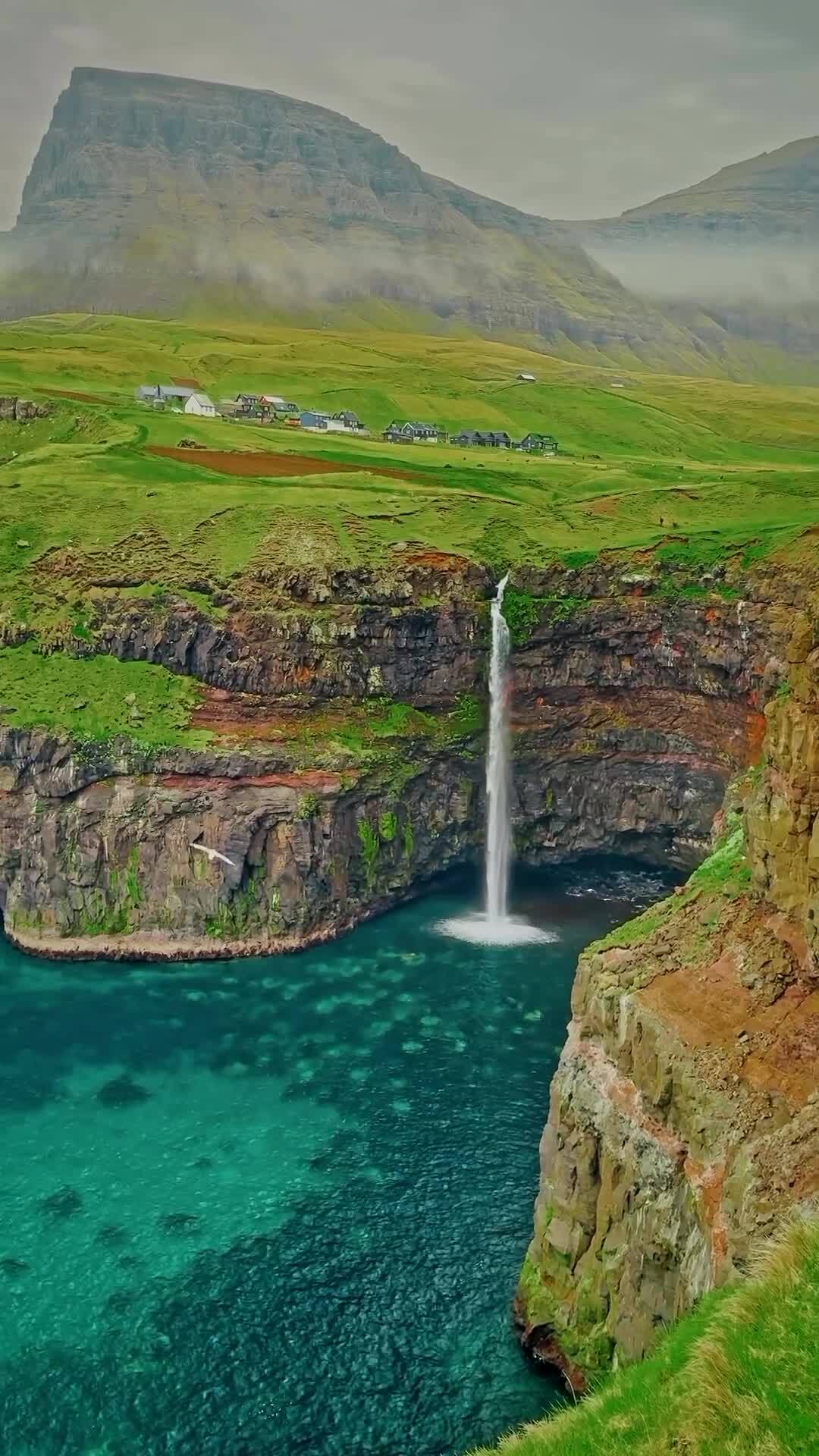 Дания. Фарерские острова – это маленький архипелаг, расположенный в ...