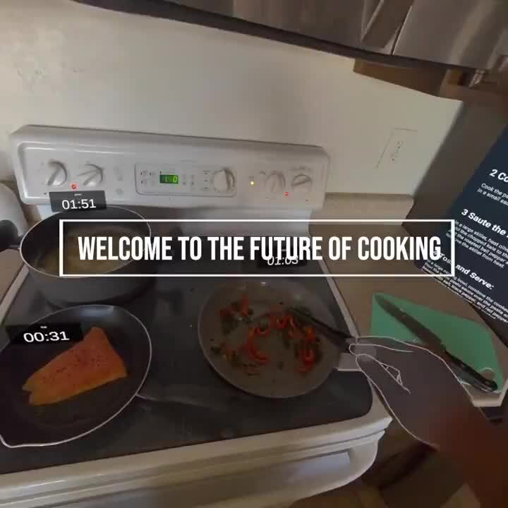 Умелец создал приложение для готовки в виртуальной реальности