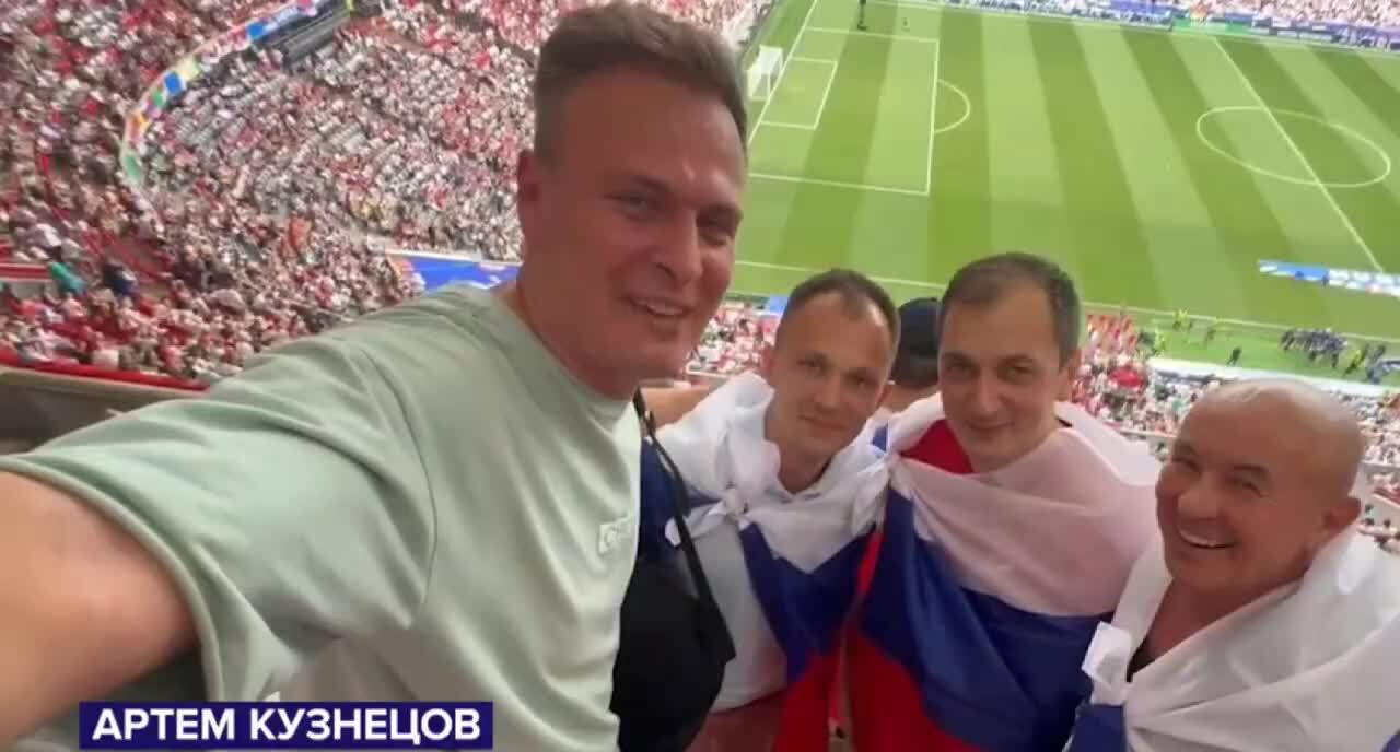 Русских болельщиков на пропускали на матч Евро с флагами России, тогда ...